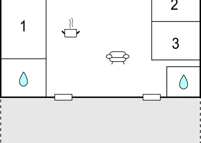 3 Bedroom Pet Friendly In إبّ